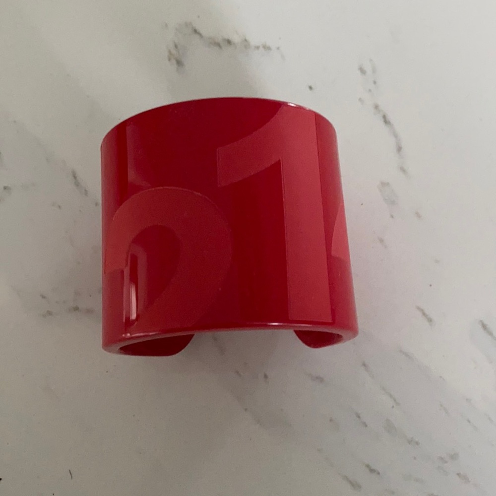 Red Lacoste bangle
